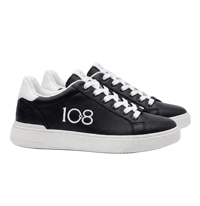 BLACK & WHITE WALKING SNEAKER